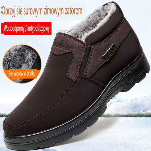【39-47】❄️ Pripravte sa vopred! 🥾Pánske zimné hrubé bavlnené čižmy a flísové zimné čižmy 