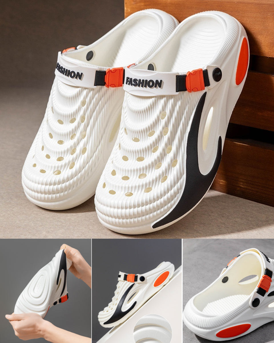 👟 Posebna ponudba s 50 % popustom 🌬️ Večnamenski moški sandali (odebeljen podplat iz EVA): Nedrseči, ultra lahki, zračni – popolna izbira za na plažo, šport in vsakodnevno nošenje 🏃‍♂️