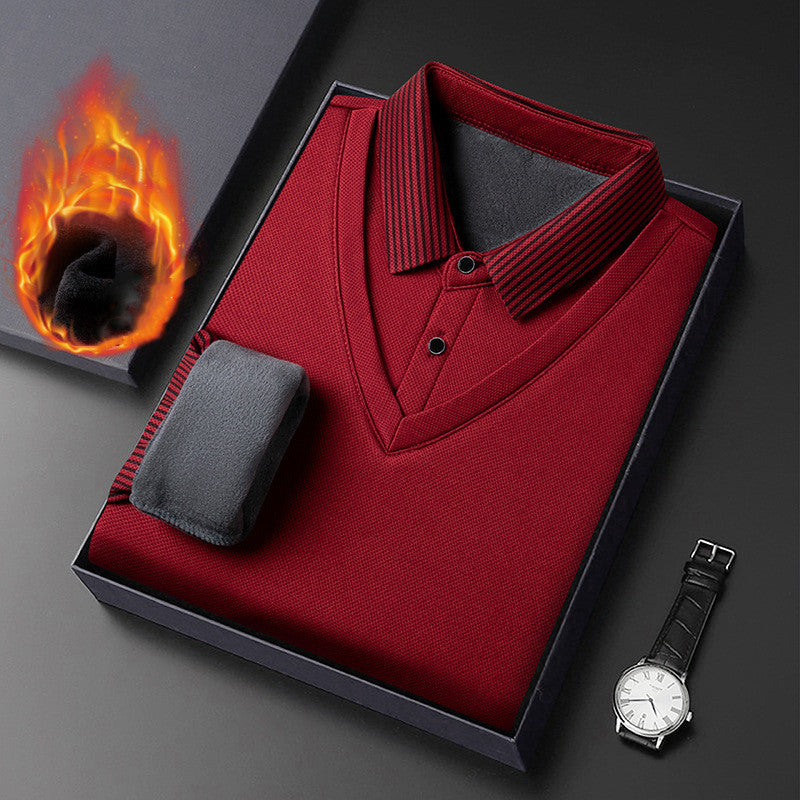 【Compra 1 y llévate 1 gratis】👔[M-4XL] Camisa cálida y engrosada con forro polar para hombre