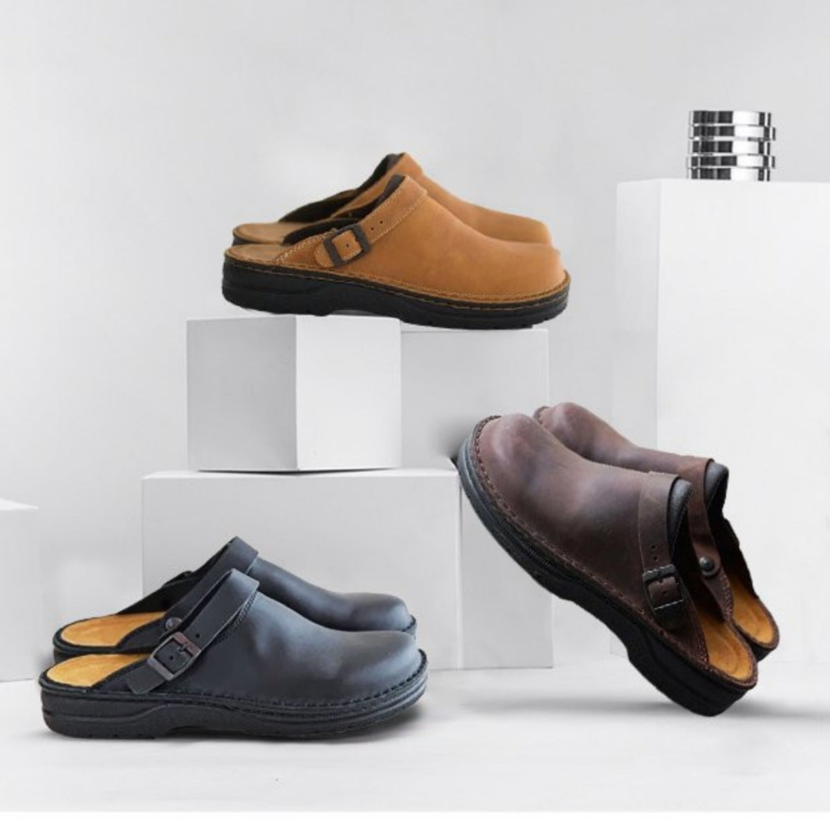 ✨【38-48】😎 Męskie kapcie codzienne z miękką podeszwą – stylowe i wygodne letnie obuwie 👣