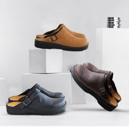 ✨【38-48】😎 Męskie kapcie codzienne z miękką podeszwą – stylowe i wygodne letnie obuwie 👣