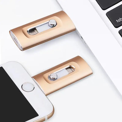 ⚡4v1 pendrive pro iPhone/iPad/Android/PC készülékekhez