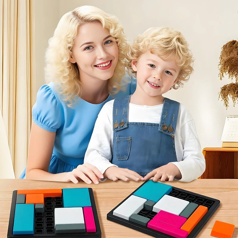 🧒【Kup jeden, drugi gratis】Edukacyjna układanka dla dzieci, trening logicznego myślenia, klocki, zabawka edukacyjna.