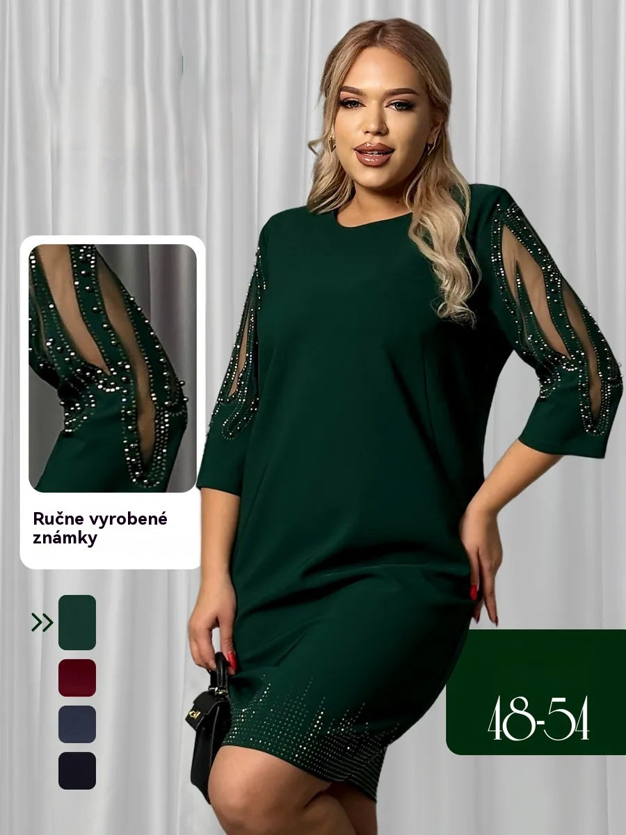 【S-5XL】Nové módne elegantné šaty