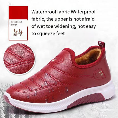 【35-41】 Ciepłe, wodoodporne buty na płaskiej podeszwie