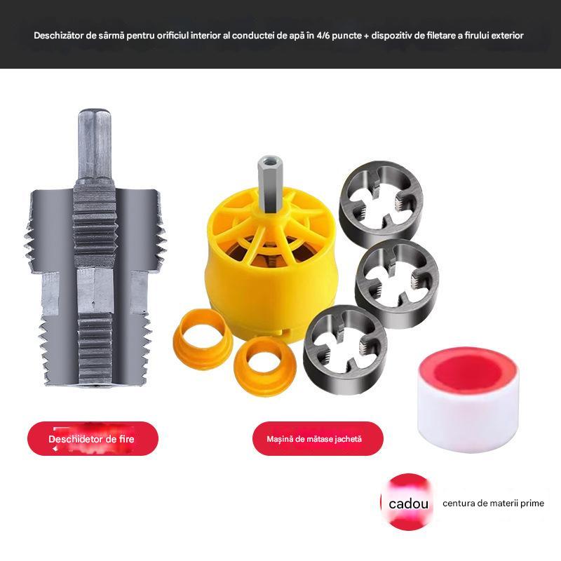 🔥【Kup 1, a 1 otrzymasz gratis】🛠️【Narzędzia do otwierania przewodu wewnętrznego rury wodnej i zestaw narzędzi do otwierania przewodu zewnętrznego】 4 punkty 6 punktów fajka wodna tworzywo PPR PVC