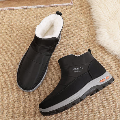 🔥【39-45】👟Zapatos de invierno para hombre hechos de puro algodón más terciopelo y pelo grueso.