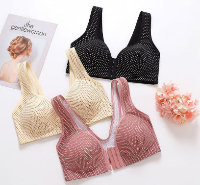 🌸【3 pary】 Wysokiej jakości bezszwowy biustonosz push-up, modny i seksowny