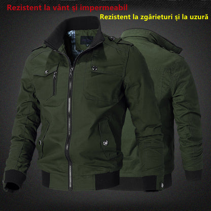 👍🔥 [M-5XL] Nowa męska kurtka wojskowa, gruba, wysokiej jakości, ciepła