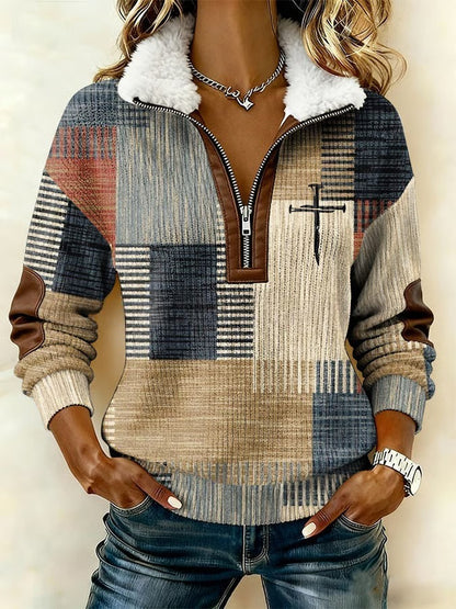 Niespodzianka limitowana czasowo: 50% zniżki! 🔥🔥 【S-3XL】Bluza z wysokiej jakości materiału z polarową podszewką, luźna i wygodna.