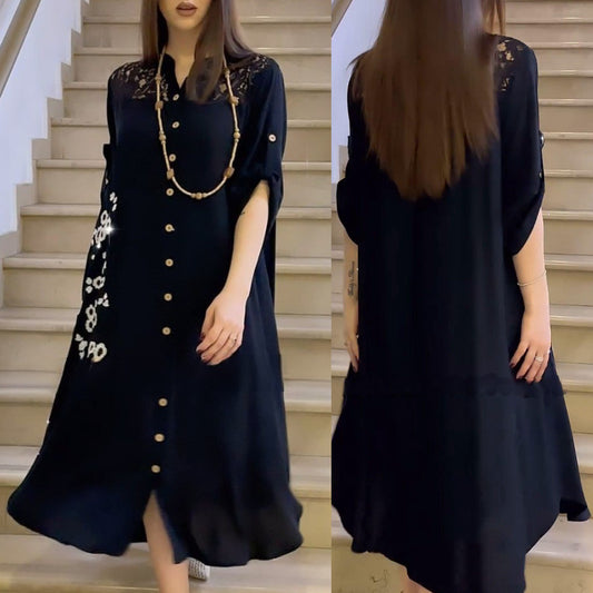 【🔥Top Sale】👗Nowa modna sukienka, klasyczny, elegancki i prosty design