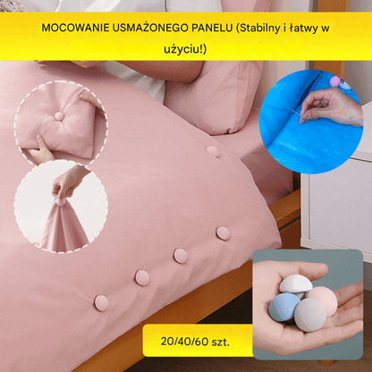 ✨ 【60 szt.】Przyrząd do mocowania kołder - stabilny i łatwy w użyciu! 📍Uniwersalny do grubych i cienkich kołder