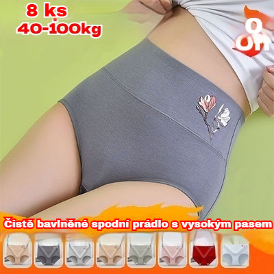 🔥Poslední 2 dny 50% sleva🌟(8 ks)【40-100 kg】Bikiny z antibakteriální bezešvé bavlny🔥