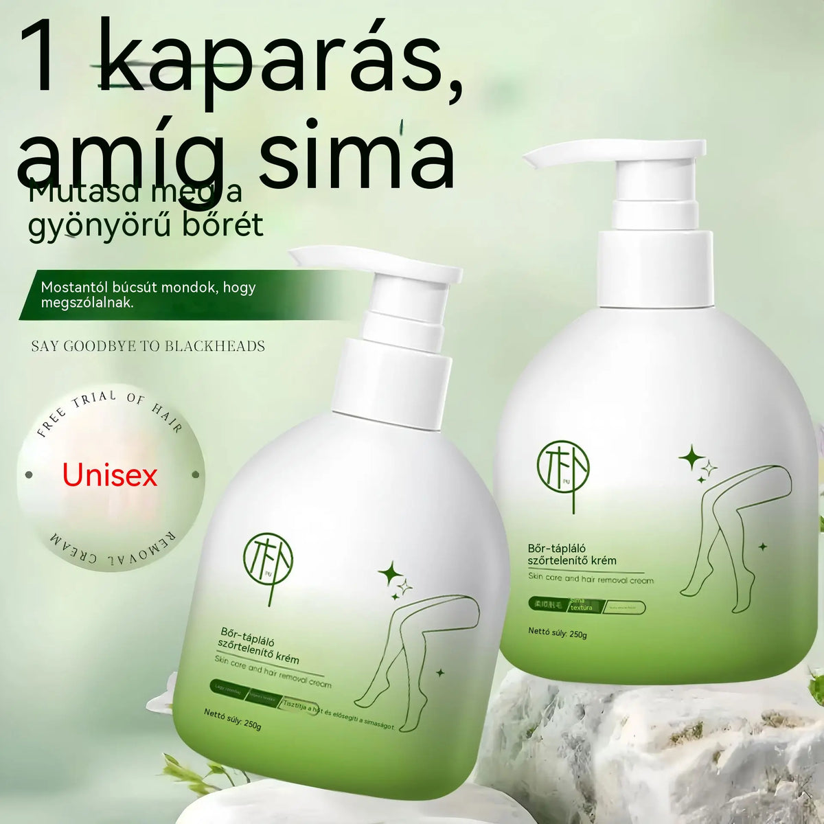 ✨Gyengéd és bőrbarát szőrtelenítő készlet | Korlátozott ideig érvényes ajánlat🎁