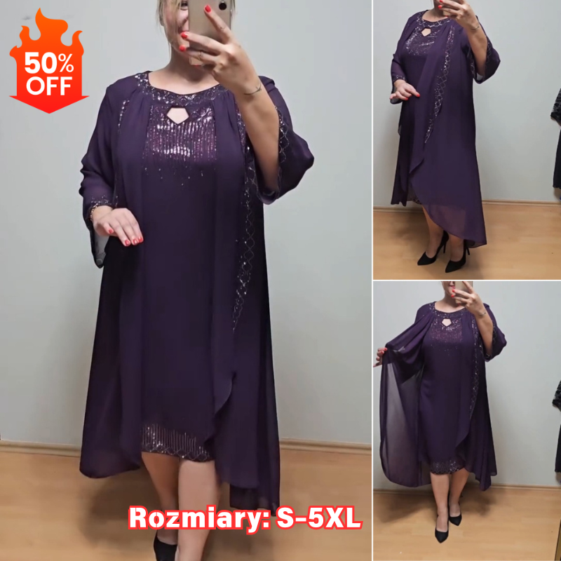 🌸✨【S-5XL】👗Bardzo piękna, wysokiej jakości sukienka, nowy styl