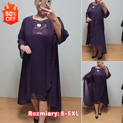 🌸✨【S-5XL】👗Bardzo piękna, wysokiej jakości sukienka, nowy styl