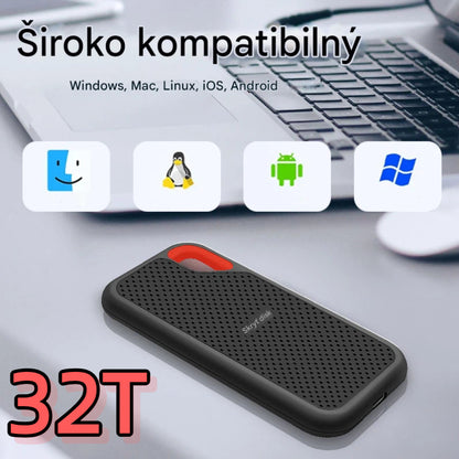 【Posledný deň 🔥50% zľava】💥【32TB】 Vysokorýchlostný a veľkokapacitný mobilný pevný disk