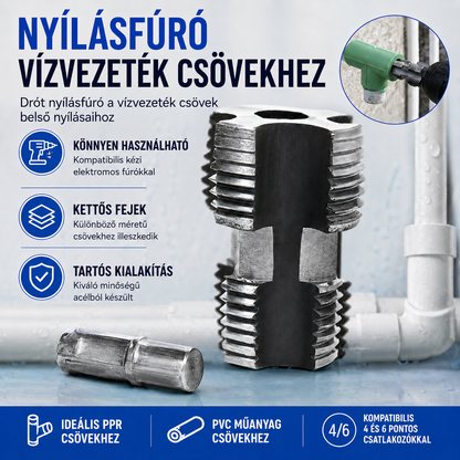 🛠️【Cső belső furat menetvágó + külső furat menetvágó】⚙️🔩 Csőmenetvágó tartozékok