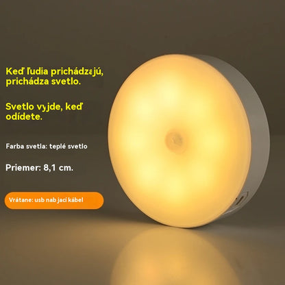 【Kúpte 3, dostanete 3 zadarmo - 1 sada 6 kusov】🏡💡Inteligentné LED svetlo so snímaním ľudského tela, ľahko sa nabíja a je praktické