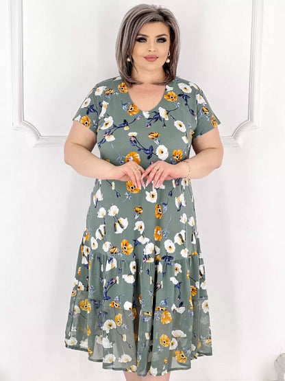 👗【S-5XL】❤️Stylowa nowa sukienka na wiosnę lato 2024
