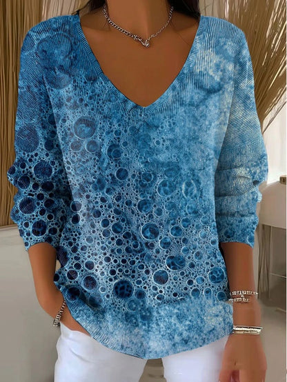 💥【S-4XL】👚👚Nowy damski sweter z długim rękawem i dekoltem w serek, model jesień/zima 2026