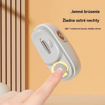 ✂️💅🔥Kúpte 1 a získajte 1 zadarmo!🔥 Viacfunkčný elektrický lim pre nechty, elektrický strihač nečtov s ochranou pred pípnutím