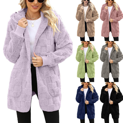 ☃️❄️【Kúpte 1 a dostanete 1 zadarmo】[S-5XL]🌸Novinka pre zimnú sezónu: Dámska voľnočasová bunda s kockovaným fleecom