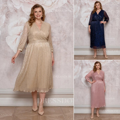 【S-5XL】💐Rochie cu efect de degrade strălucitor｜Ușoară și vaporoasă｜Elegantă și întineritoare