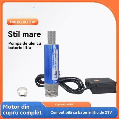 ✅🔥Nové olejové a vodní čerpadlo na lithiovou baterii, 21V, napájené lithiovou baterií 💥