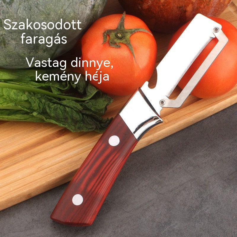 💥Vásárolj 1-et, kapsz 1-t ingyen!💥🔪Multifunkciós rozsdamentes acél hámozó🧅