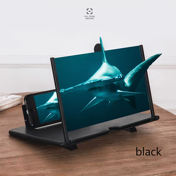 🔥Último día 49% de descuento - Lupa de pantalla móvil última versión✨ (más clara, protección ocular contra la luz azul, visualización 3D, adecuada para todas las edades)