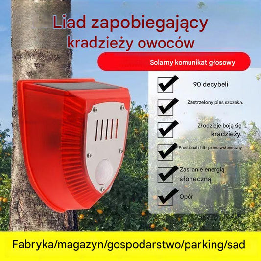 👏👏【✨Kup 1, a 1 dostaniesz gratis】Lampa alarmowa zasilana energią słoneczną