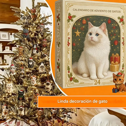 【Compra 1 y llévate 1 gratis】🎄Calendario de Adviento para amantes de los gatos 2025