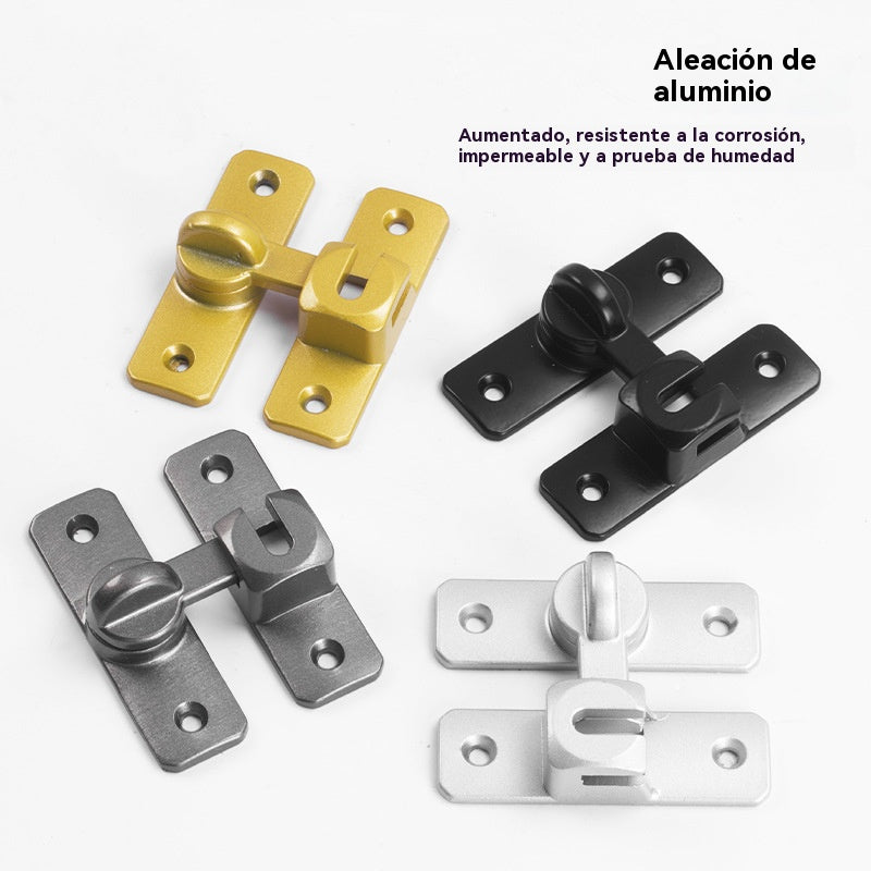 🔐🔑  49% de descuento 🔥💥【Compre 1 y obtenga 1 gratis】pestillo de puerta de aleación de aluminio