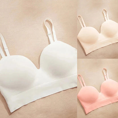 💖💖【3 sztuki】Biustonosz kompresyjny i push-up | Wygodne wsparcie, idealne dopasowanie!