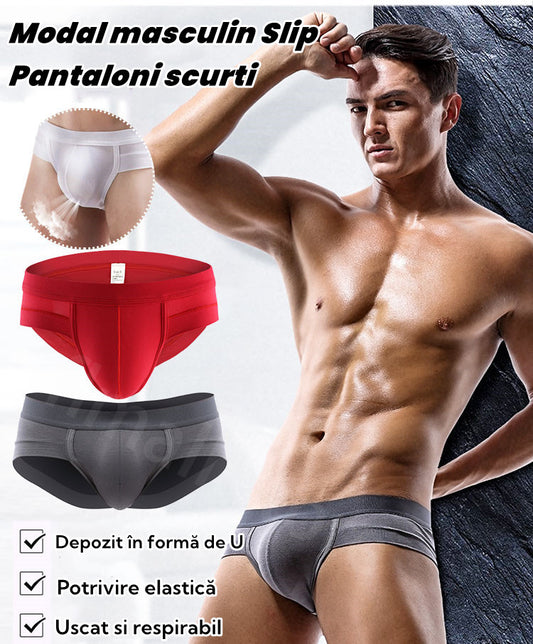 🔥Výpredaj s 50% zľavou🔥【Pri kúpe 5 získate 5 zadarmo】[M-4XL] 🩲Pánske modálne šortky