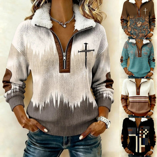 Niespodzianka limitowana czasowo: 50% zniżki! 🔥🔥 【S-3XL】Bluza z wysokiej jakości materiału z polarową podszewką, luźna i wygodna.