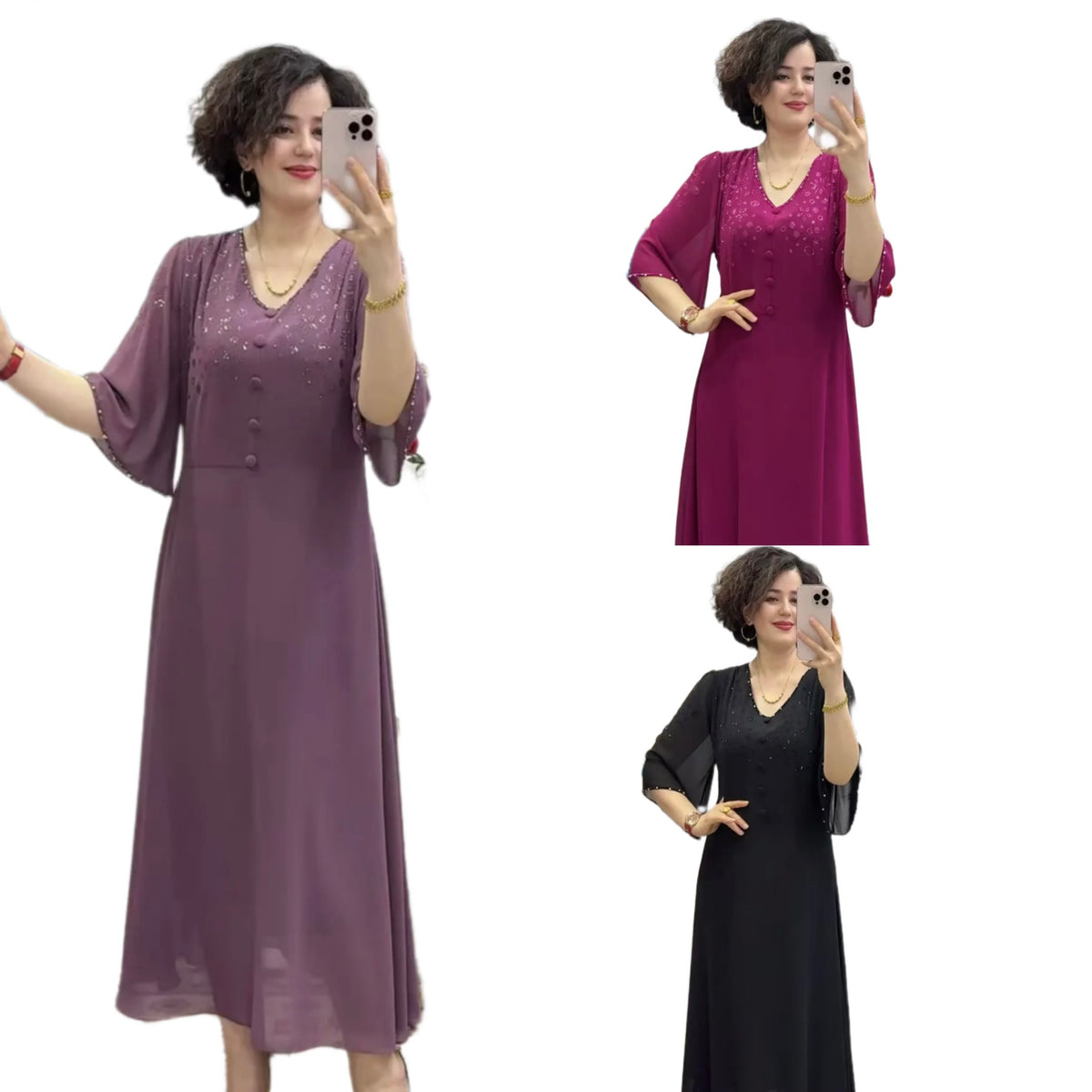💥49% sleva💥💕【S-5XL】Vysoce kvalitní, pohodlné a stylové šaty