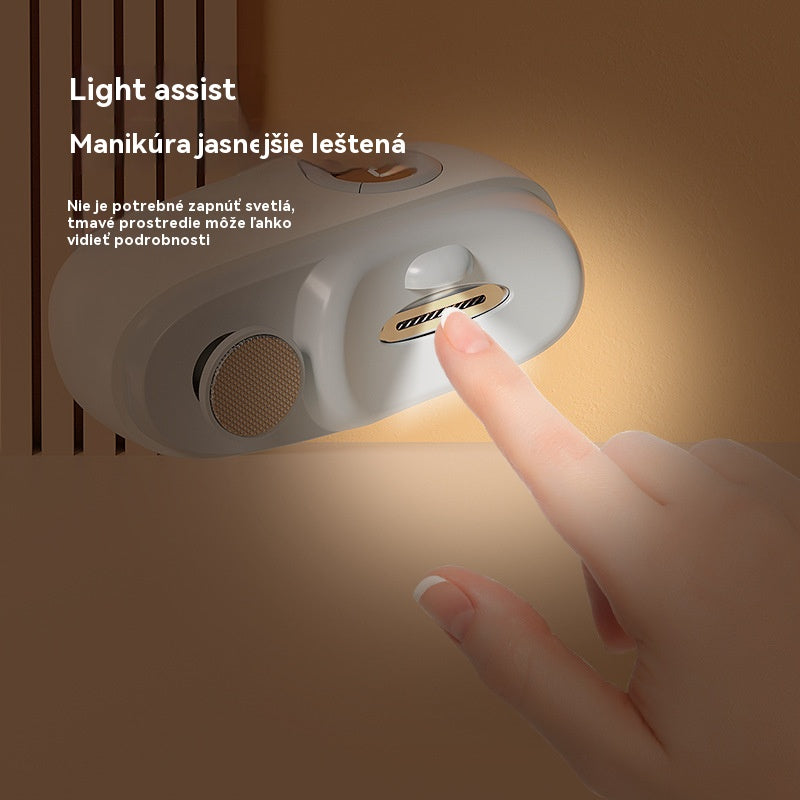 ✂️💅🔥Kúpte 1 a získajte 1 zadarmo!🔥 Viacfunkčný elektrický lim pre nechty, elektrický strihač nečtov s ochranou pred pípnutím