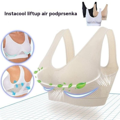 😍【Balenie 4 kusov】Bezšvová podprsenka pre plné veľkosti ❤️ Priedušná a chladivá 【40-120KG】