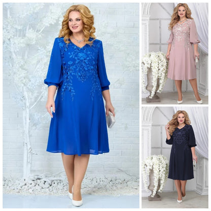 【🔥Zľavová akcia】👗【S-3XL】Nové elegantné šaty z roku 2024, pohodlné a kvalitné. 