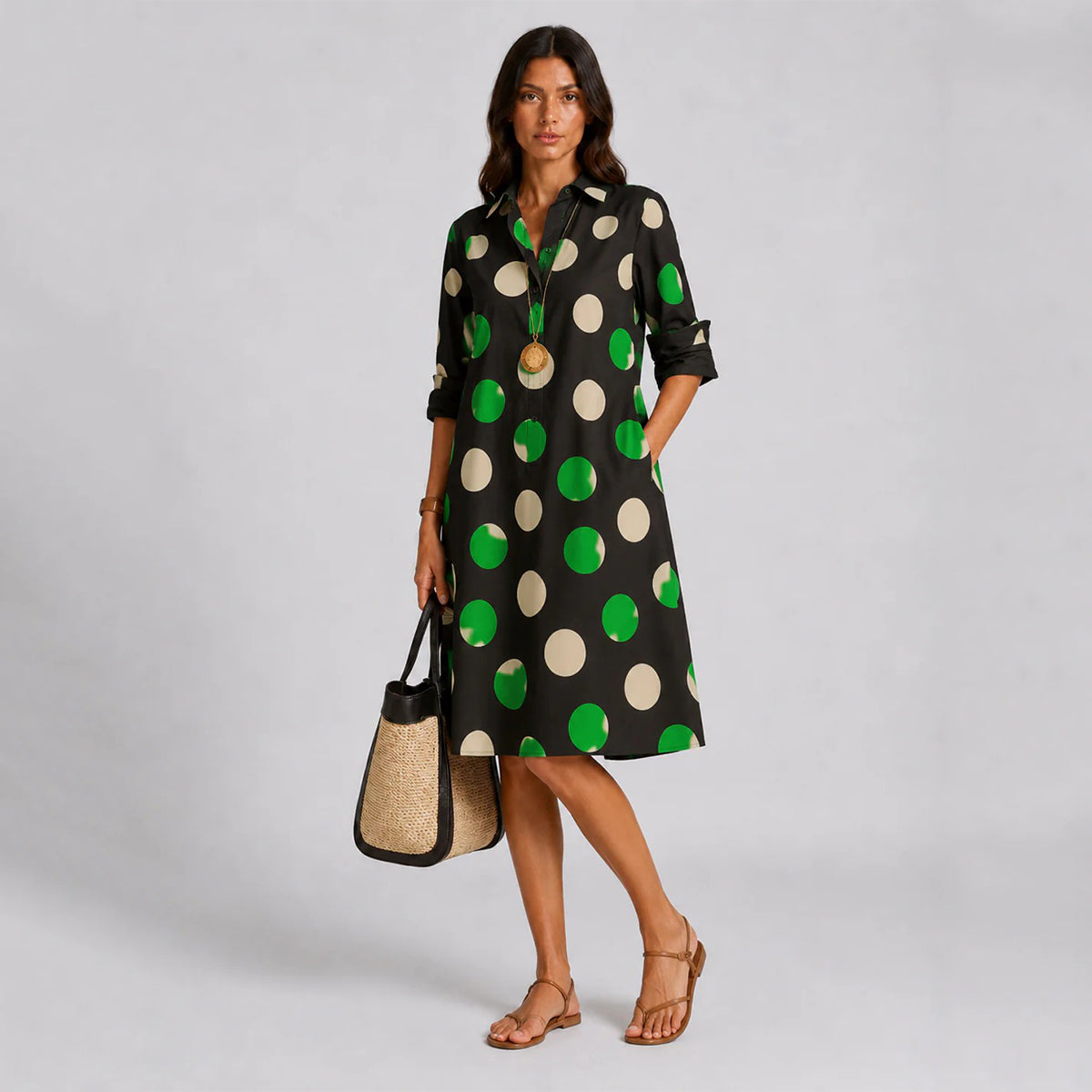 Naomi | Stylowa i elegancka sukienka midi