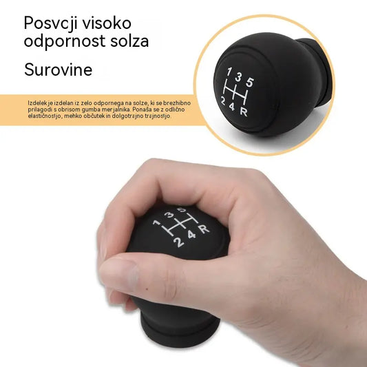 5 kosov 22€✨ Popestrite videz svojega avtomobila s silikonsko prevleko za prestavno ročico 🚘