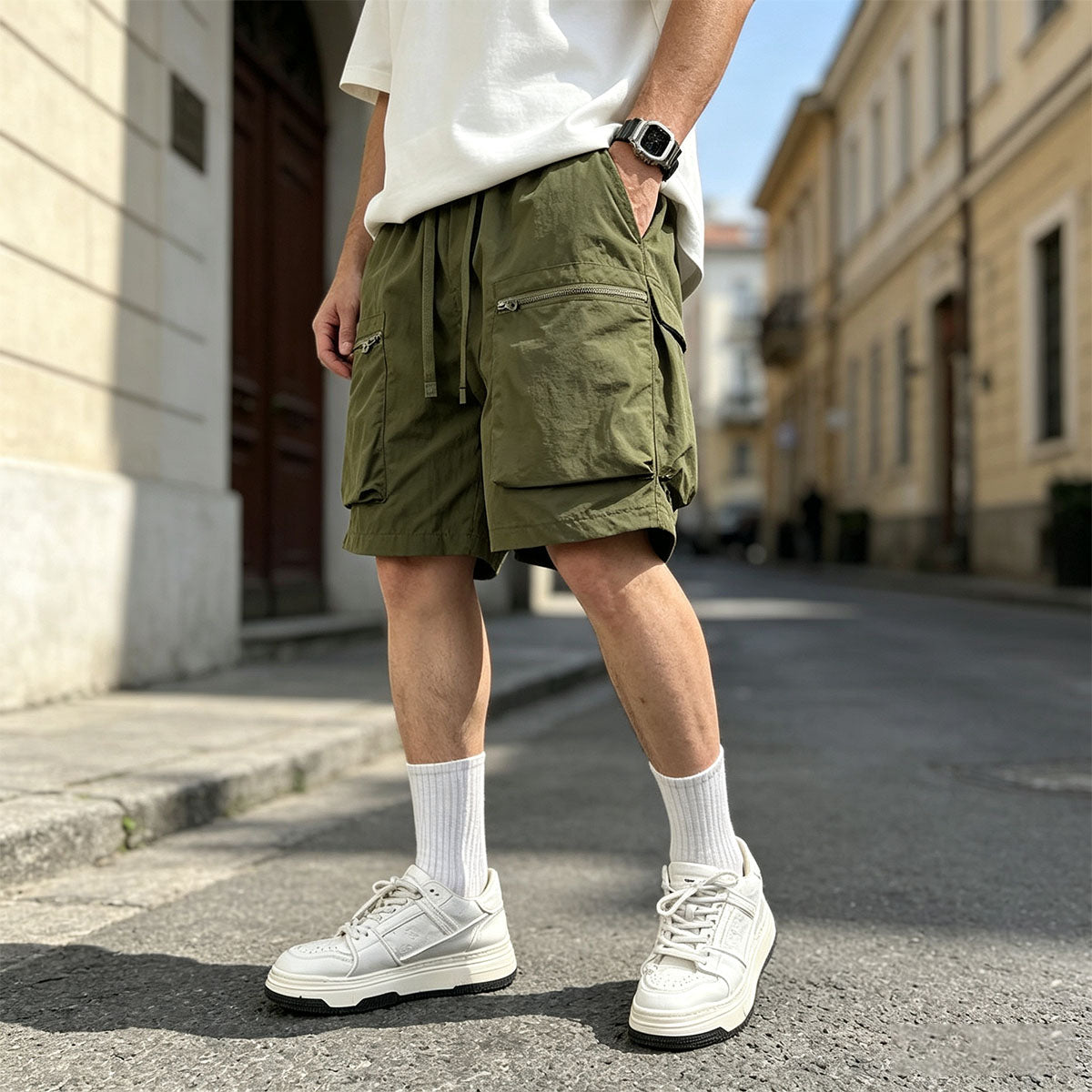 🔥🌴【M-4XL】Kąpielówki męskie wykonane z wysokiej jakości materiału i szybkoschnącej tkaniny, dzięki którym wszystkie oczy na plaży będą zwrócone na Ciebie