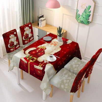🎄【Oferta ograniczona czasowo】Obrus z nadrukiem świątecznym⛄