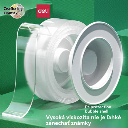💧 【4 zväzky】Dvojstranná nanolepka, vysoká viskozita, priehľadná akrylová fólia, vodovzdorná, odolná voči prachu