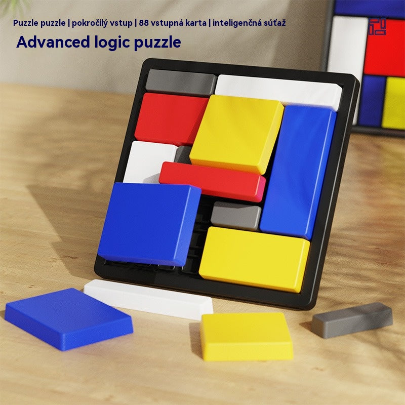 🧒【Kúp 1, získaj 1 zadarmo】Vzdelávacie puzzle pre deti, tréning logického myslenia, stavebné bloky, vzdelávacie hračky