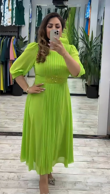 💥👗【S-5XL】Rochie nouă la modă, design clasic, elegantă și simplă