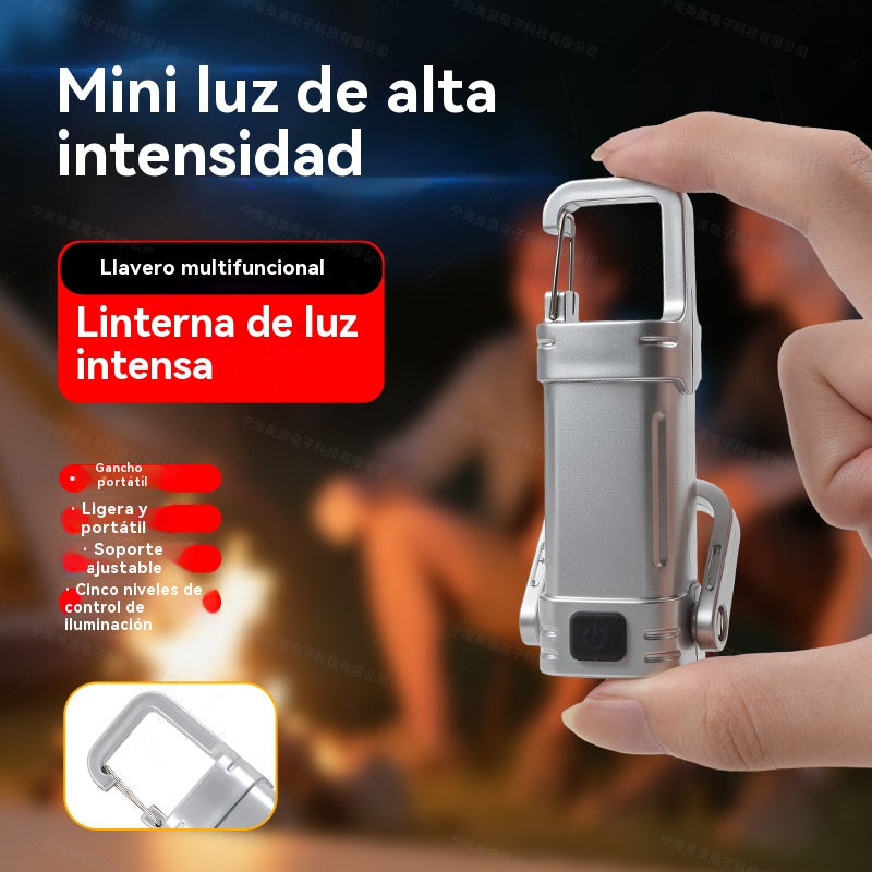 【Kup 2 i otrzymaj 2 gratis】🔥Świetna oferta🔥Super jasna i wodoodporna mini latarka do kluczy o mocy 1200 lm