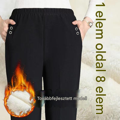 🏆Kup 1, otrzymaj 1 gratis🔥【45-90 KG】Nowe damskie spodnie z wysokim stanem i prostymi nogawkami, idealne na jesień i zimę